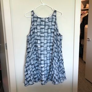 Pleated Swing Dress